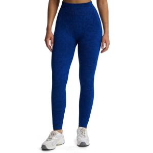 imageAoxjox Womens High Waist Seamless Camo Scrunch Legging Knit Workout Yoga Pants 23quotNavy Camo