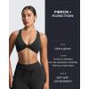imageAoxjox Mila Ultra High Rise Workout Biker Shorts for Women High Waisted Tummy Control Running Drawstring Yoga Short 6quotBlack