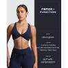 imageAoxjox Mila Ultra High Rise Workout Biker Shorts for Women High Waisted Tummy Control Running Drawstring Yoga Short 6quotNavy