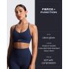 imageAoxjox Womens Workout Velura Biker Shorts High Waisted Hidden Scrunch PlushFlex Athletic Yoga Short 6quotMidnight Navy