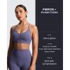 imageAoxjox Womens Workout Velura Biker Shorts High Waisted Hidden Scrunch PlushFlex Athletic Yoga Short 6quotSmoky Violet