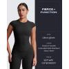 imageAoxjox Womens Workout Velura Leggings High Waisted Hidden Scrunch PlushFlex Buttery Soft Yoga Pants 26quotBlack