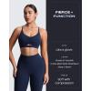 imageAoxjox Womens Workout Velura Leggings High Waisted Hidden Scrunch PlushFlex Buttery Soft Yoga Pants 26quotMidnight Navy