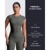 imageAoxjox Womens Workout Velura Leggings High Waisted Hidden Scrunch PlushFlex Buttery Soft Yoga Pants 26quotOlive Haze