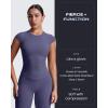 imageAoxjox Womens Workout Velura Leggings High Waisted Hidden Scrunch PlushFlex Buttery Soft Yoga Pants 26quotSmoky Violet