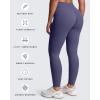 imageAoxjox Womens Workout Velura Leggings High Waisted Hidden Scrunch PlushFlex Buttery Soft Yoga Pants 26quotSmoky Violet