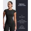 imageAoxjox Womens Workout Velura Straight Leg Bottoms MidWaist Hidden Srcunch PlushFlex Gym Yoga Pants 31quot33quot35quotBlack