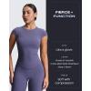 imageAoxjox Womens Workout Velura Straight Leg Bottoms MidWaist Hidden Srcunch PlushFlex Gym Yoga Pants 31quot33quot35quotSmoky Violet