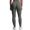 imageAoxjox Womens Workout Velura Leggings High Waisted Hidden Scrunch PlushFlex Buttery Soft Yoga Pants 26quotOlive Haze