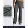 imageAoxjox Womens Workout Velura Straight Leg Leggings Bottoms MidWaist Hidden Srcunch PlushFlex Gym Yoga Pants 31quot33quot35quotOlive Haze