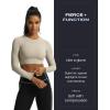 imageAoxjox Workout Leggings for Women High Waisted Lexi Lined Exercise Athletic Gym Fitness Yoga Pants 26quotBlack Mink