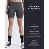 imageAoxjox Booty Contour Seamless Workout Biker Shorts for Women Tummy Control High Waisted Athletic Running Yoga Short 5quotA Black Speckled Marl