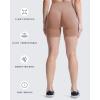 imageAoxjox Booty Contour Seamless Workout Biker Shorts for Women Tummy Control High Waisted Athletic Running Yoga Short 5quotBeaver Marl