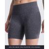 imageAoxjox Booty Contour Seamless Workout Biker Shorts for Women Tummy Control High Waisted Athletic Running Yoga Short 5quotBlack Speckled Marl Pro Shorts  Pro Shorts