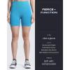 imageAoxjox Booty Contour Seamless Workout Biker Shorts for Women Tummy Control High Waisted Athletic Running Yoga Short 5quotBlue Jewel Marl