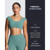 imageAoxjox Womens Workout Sports Bras Luxeyoga Fitness Scrunch Bra Yoga Crop TankMineral