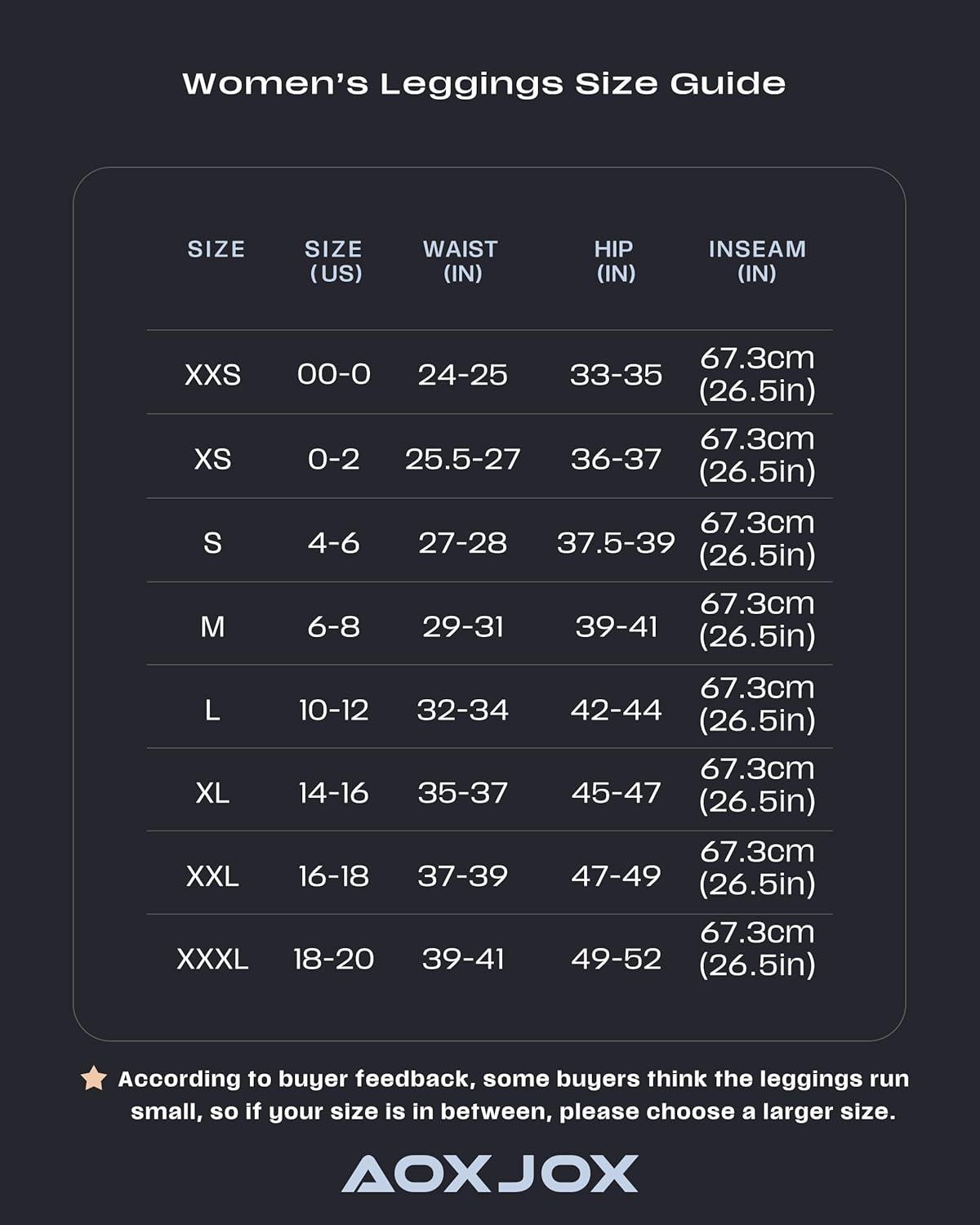 imageAoxjox High Waisted Workout Leggings for Women Trinity Yoga Pants 265quotA Coffee Dot Print