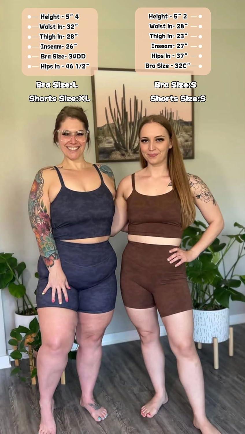 imageAoxjox Womens Workout Sports Bras Fitness Yoga Crop Tank Twist Back CamiCloud Brown