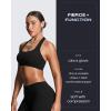 imageAoxjox Womens Workout Sports Bras Fitness Training Gym Athlenza TBack Bra Lumastretch Yoga Crop TankBlack