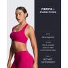 imageAoxjox Womens Workout Sports Bras Fitness Training Gym Athlenza TBack Bra Lumastretch Yoga Crop TankFuchsia