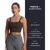 imageAoxjox Womens Workout Sports Bras Fitness Yoga Crop Tank Twist Back CamiMulch