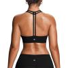 imageAoxjox Womens Workout Sports Bras Fitness Training Gym Athlenza TBack Bra Lumastretch Yoga Crop TankBlack