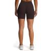 imageAoxjox Seamless Biker Shorts for Women Impact Hidden Scrunch Low Waisted Athletic Yoga Short 35quot45quot5quot6quotDandelion Brown