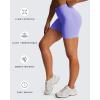 imageAoxjox Seamless Biker Shorts for Women Impact Hidden Scrunch Low Waisted Athletic Yoga Short 35quot45quot5quot6quotPeriwinkle