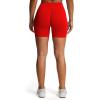 imageAoxjox Seamless Biker Shorts for Women Impact Hidden Scrunch Low Waisted Athletic Yoga Short 35quot45quot5quot6quotRacing Red