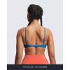 imageAoxjox Womens Workout Sports Bras Fitness Adjusted Ariel Halter Bra Yoga Crop TankDirectoire Blue