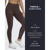 imageAoxjox Scrunch Seamless Leggings for Women High Waisted Tummy Control 20 Smile Contour Workout Yoga Pants 24quotFudge Coffee Marlscrunch