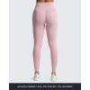 imageAoxjox Scrunch Seamless Leggings for Women High Waisted Tummy Control 20 Smile Contour Workout Yoga Pants 24quotLilac Pink Marlscrunch