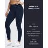 imageAoxjox Scrunch Seamless Leggings for Women High Waisted Tummy Control 20 Smile Contour Workout Yoga Pants 24quotNavy Peony Marlscrunch