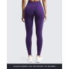 imageAoxjox Scrunch Seamless Leggings for Women High Waisted Tummy Control 20 Smile Contour Workout Yoga Pants 24quotPurple Marlscrunch