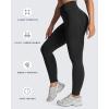 imageAoxjox Workout Kinetic Seamles Leggings for Women High Waisted Hidden Scrunch Tummy Control Gym Yoga Pants 23quotBlack