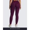 imageAoxjox Workout Kinetic Seamles Leggings for Women High Waisted Hidden Scrunch Tummy Control Gym Yoga Pants 23quotVenom Purple