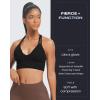 imageAoxjox Womens Workout Sports Bras Fitness Trainning Infinity Gym Bra Yoga Crop TankBlack New