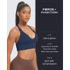 imageAoxjox Womens Workout Sports Bras Fitness Trainning Infinity Gym Bra Yoga Crop TankNavy