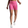 imageAoxjox Luna Workout Biker Shorts for Women Tummy Control High Waisted Exercise Athletic Gym Running Yoga Short 6quotAzalea Pink
