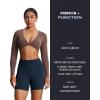 imageAoxjox Luna Workout Biker Shorts for Women Tummy Control High Waisted Exercise Athletic Gym Running Yoga Short 6quotBlueberry