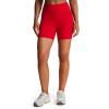 imageAoxjox Luna Workout Biker Shorts for Women Tummy Control High Waisted Exercise Athletic Gym Running Yoga Short 6quotRacing Red