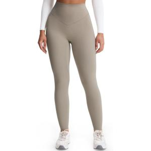 imageAoxjox High Waisted Workout Metamorph Breeze Leggings for Women Tummy Control Buttery Soft Yoga Pants 24quot26quot28quotMink