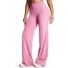 imageAoxjox Womens Workout Athlenza Straight Leg Bottoms High Waist Lumastretch Gym Yoga Pants 31quot 33quot 35quotBlush Pink