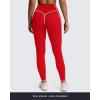 image:imageAoxjox Workout Leggings for Women High Waisted Lexi Lined Exercise Athletic Gym Fitness Yoga Pants 26Racing RedWhite