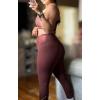 image:imageAoxjox Workout Leggings for Women High Waisted Lexi Lined Exercise Athletic Gym Fitness Yoga Pants 26Rum RaisinMulch
