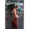 image:imageAoxjox Workout Leggings for Women High Waisted Lexi Lined Exercise Athletic Gym Fitness Yoga Pants 26Rum RaisinMulch