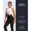 image:imageAoxjox High Waisted Workout Metamorph Breeze Leggings for Women Tummy Control Buttery Soft Yoga Pants 242628Black