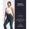 image:imageAoxjox High Waisted Workout Metamorph Breeze Leggings for Women Tummy Control Buttery Soft Yoga Pants 242628Blueberry