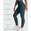 image:imageAoxjox High Waisted Workout Metamorph Breeze Leggings for Women Tummy Control Buttery Soft Yoga Pants 242628Blueberry