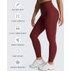 image:imageAoxjox High Waisted Workout Metamorph Breeze Leggings for Women Tummy Control Buttery Soft Yoga Pants 242628Burgundy